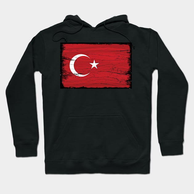 Türkei Flagge NAtion Hoodie by JG0815Designs